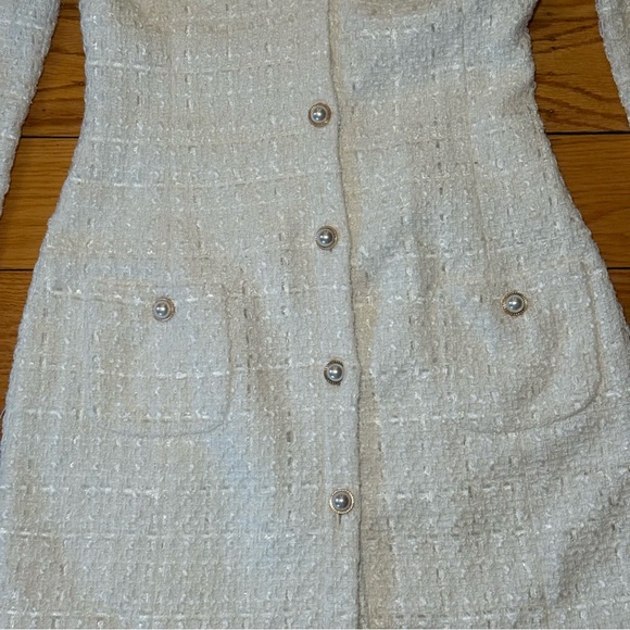 NWOT SAU LEE AUDREY DRESS IN IVORY - Picture 7 of 9